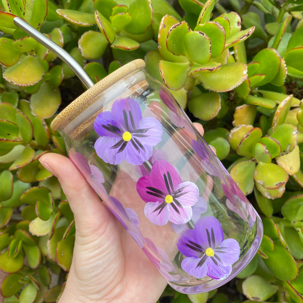 Purple & Pink Travel Cup