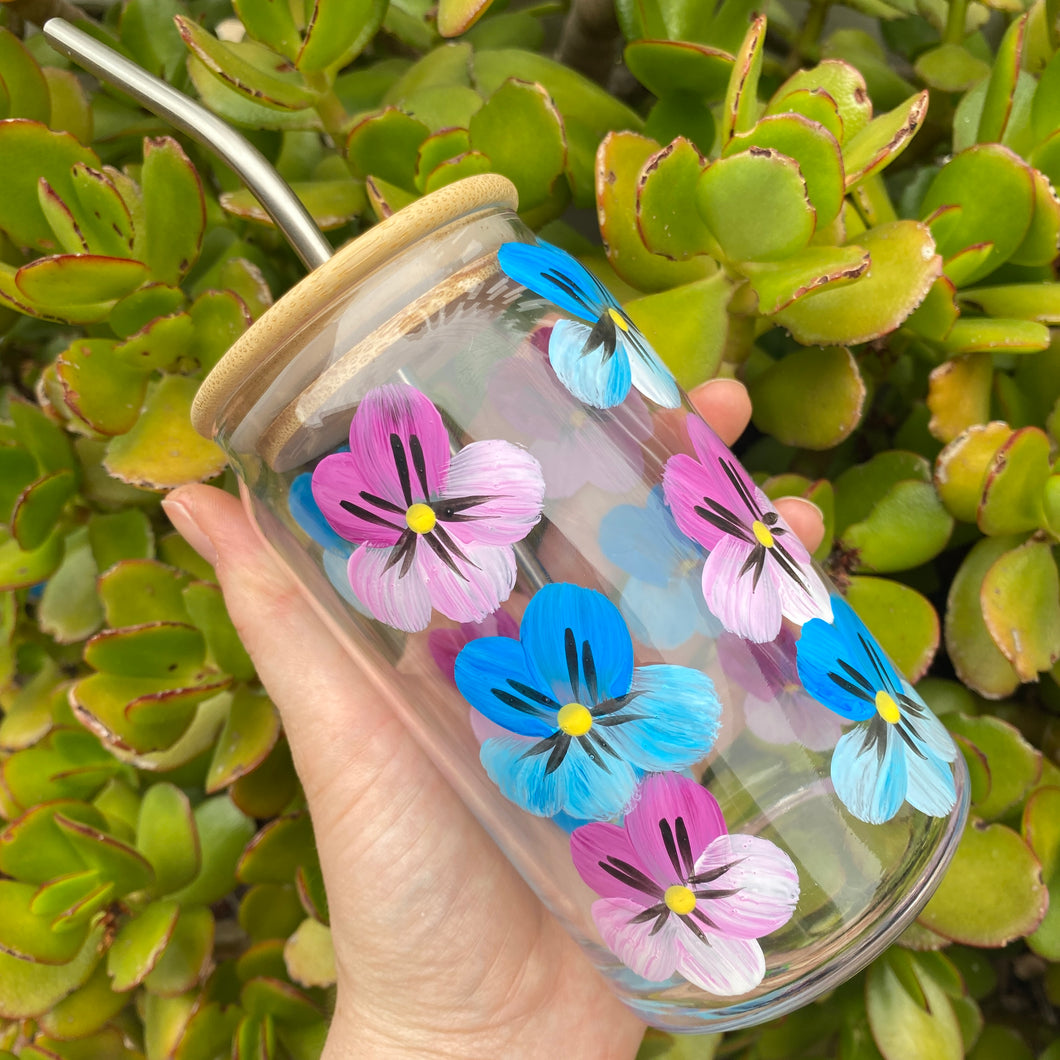 Pink & Blue Travel Cup