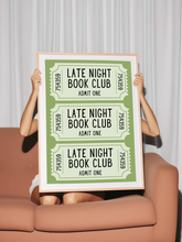 Load image into Gallery viewer, Late Night Book Club Print
