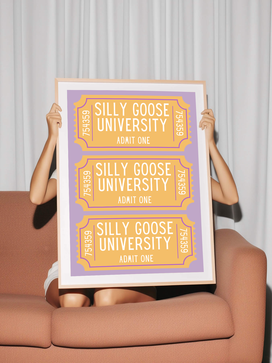 Silly Goose University Print